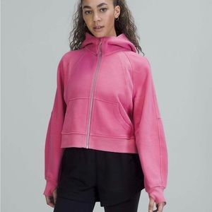 Lululemon Scuba Oversized Full-Zip in Pink Blossom XS/S
